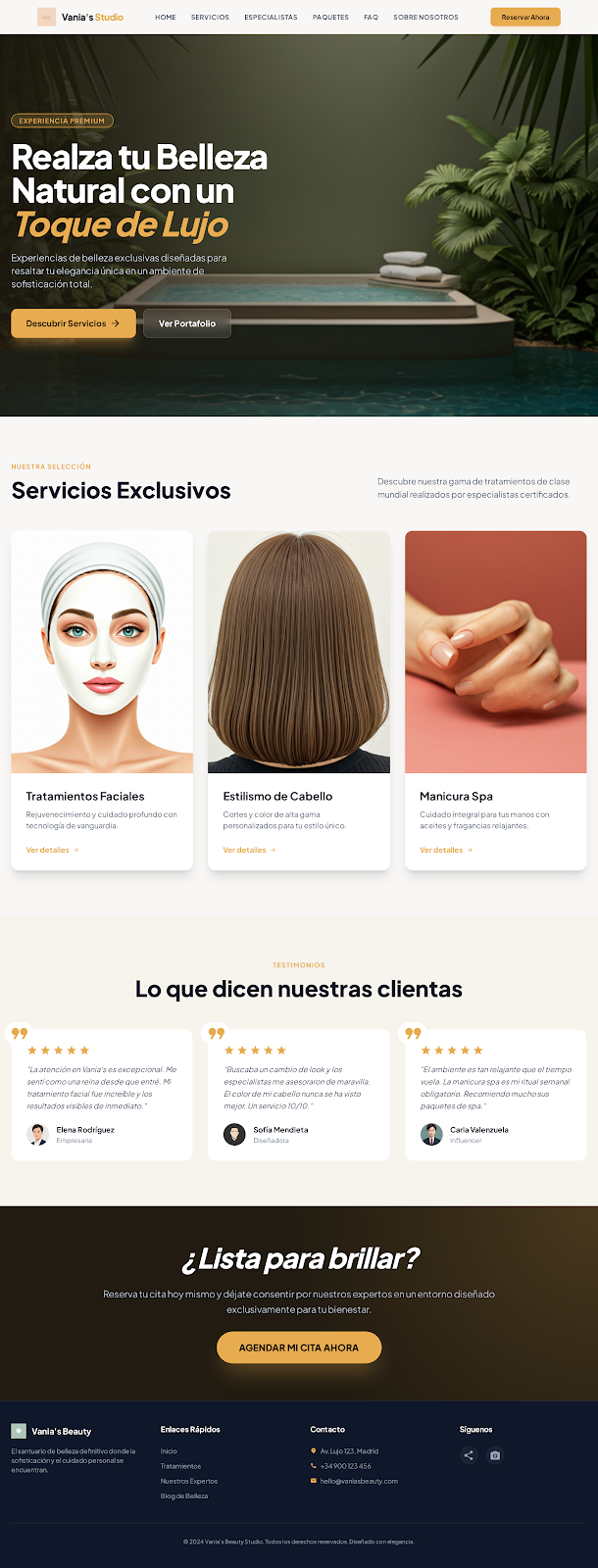 Landing visual de KaigelERP